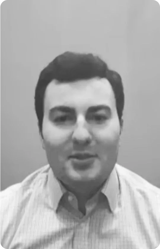 Yasmine speaking into a microphone